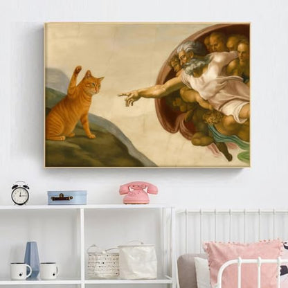 God and Cat Diamond Art Kits for Adult diamond painting kits for adults - color: DP04743