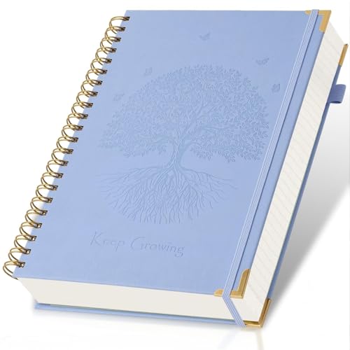 Blank Notebook 8.5" x 11", Hardcover Sketchbook Unlined Journal,Thick Paper - color: Blue, size: 8.5” x 11”