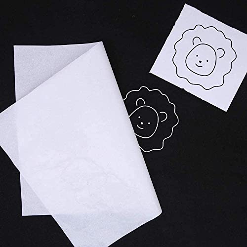 50 Sheets White Carbon Paper Graphite Paper Transfer Tracing Paper with 1 PCS Embossing Stylus Dotting Tools (8.3" x 11.6")