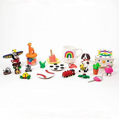 Sculpey III® Polymer Oven-Bake Clay, White Glitter, Non Toxic, 2 oz. bar, Great for Modeling, Sculpting, Holiday, DIY, Mixed Media and School Projects.Perfect for Kids & Beginners! - color: White Glitter