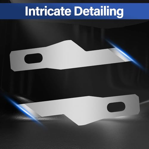 120 Pack Hobby Knife Blades, #16 High Carbon Steel Replacement Blades for Craft & Art, Standard Sharpness Craft Knife Refills for Paper, Fabric & Thin Plastic - style: #16