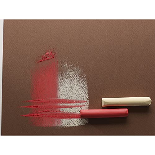 Winsor & Newton Professional Pastel Paper Pad, 9" x 12", 24 sheets, 160gsm, Earth Colors - color: Earth, style: 9" x 12"