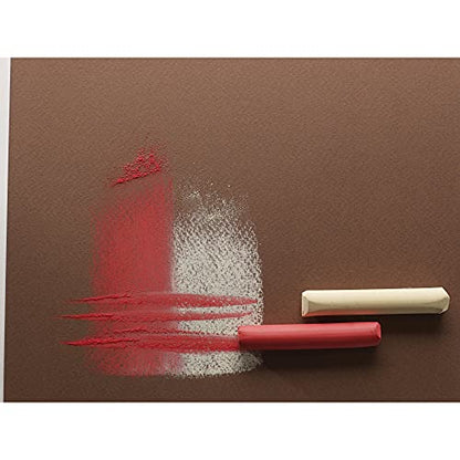 Winsor & Newton Professional Pastel Paper Pad, 9" x 12", 24 sheets, 160gsm, Earth Colors - color: Earth, style: 9" x 12"