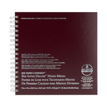 Bee Paper Company BEE-808S60-1824 Deluxe Drawing Paper Afdeluxe 18-Inch-by-24-Inch, 18-inch x 24-inch, 50 Sheet Wire Bound Pad - size: 18-inch x 24-inch, 50 Sheet Wire Bound Pad