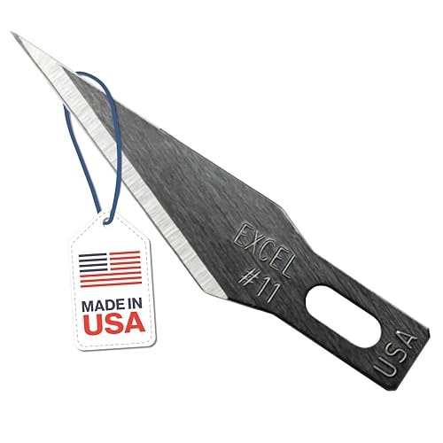 Excel Blades #11 15-Pack Craft Knife Replacement Blades With Dispenser