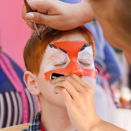 30 Pcs Finger Sponges Daubers, Finger Painting Sponge Daubers with Soft Sponge Head, Finger Face Paint Sponges for Painting Art Ink Crafts Card Making and Face Painting