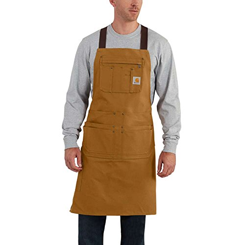 Carhartt Men's Firm Duck Apron - color: Carhartt Brown, size: One Size