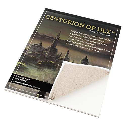 Centurion Deluxe Oil Primed Linen Pad 11"x14" - size: 11 x 14 inches