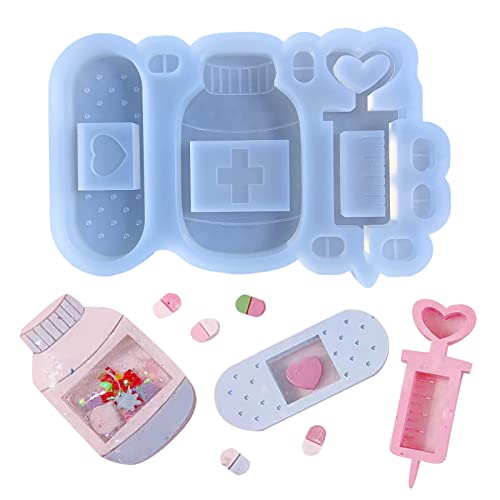 Silicone Shaker Mold Quicksand Epoxy Resin Casting Shaker Mould for Crafts