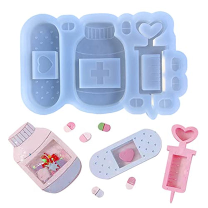 Silicone Shaker Mold Quicksand Epoxy Resin Casting Shaker Mould for Crafts