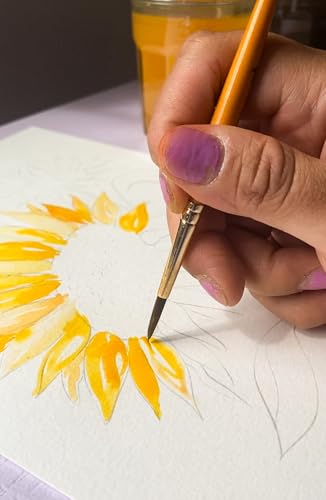Fall Watercolor Workbook for Beginners – Pre-Outlined Autumn Designs on 300gsm Cold Press Paper, Step-by-Step Instructions & Online Videos – Spiral Bound DIY Art Book for Adults & Teens - style: Fall