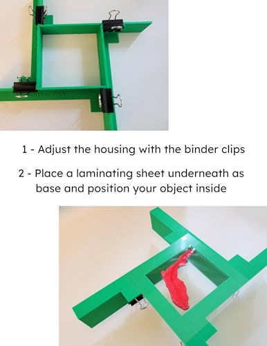 Adjustable Mold Housing | Reusable 3D Printed Frame for Silicone Molds