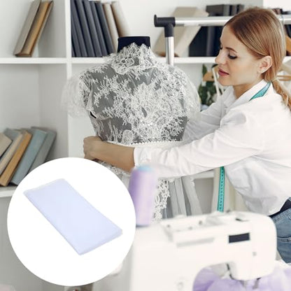 62×61 Inch White Mesh Fabric Soft Mesh Netting Slightly Stretchy for Sewing Projects, Shopping Bag, Backpack Pocket and Straps and Netting Clothes