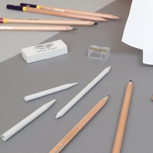 PRO ART Pencils All In One Drawing Kit, Drawing Pencils, Sketch Pencils, Kit, Charcoal Pencils Set, Art Sketching, Pencil Set, Sketching for - style: Dry Media All-in-One Drawing 12 Piece Set