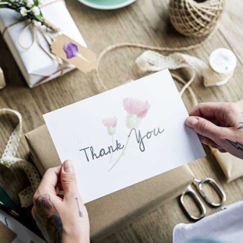 Sabary 100 Pcs Watercolor Postcards, 4 x 6 Inch Watercolor Paper Postcards Blank 140lb/300gsm White Cardstock Notecards for Paint, Artwork, DIY, Mailing, Invitations, Greeting Cards(Right Angle) - style: Right Angle