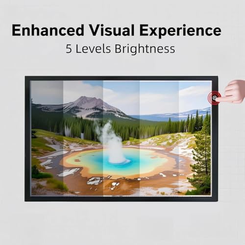 A1 Upgrade LED Light Pad for Diamond Art Painting & Tracing, Extra Large 35" x 23.6" Light Board with 5 Dimmable Brightness Levels, Dot-Free Illumination for Sketching & Art, DC Powered - size: A1 (Double Light Strips)