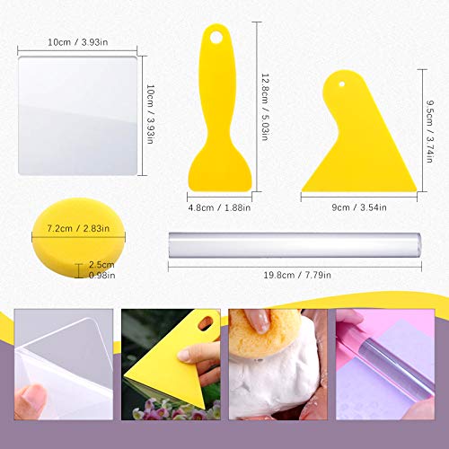 Swpeet 29Pcs Hand Modeling Clay Sculpting Tools Kits, Ball Stylus Tool, Wooden Dotting Tools, Rubber Tip Pens, Sculpture Knives, Ceramic Pottery Tools Sculpting Kit for Making Modeling Clay - color: N0.6 28Pcs Modeling Clay Sculpting Tools Kit