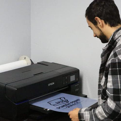 Screen Print Direct® Waterproof Inkjet Film Sheets (8.5 x 14-100 Sheets) | Transparency Film for Silk Screen Printing, Inkjet Film Sheets for Screen Printers (8.5" x 14" - 100 Sheets) - size: 8.5 x14 - 100 sheets