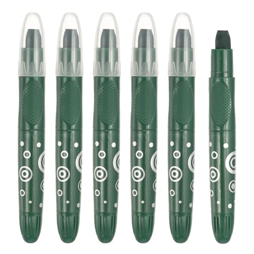 PATIKIL Watercolor Gel Crayon, 6Pcs Washable Twist Crayons for Coloring, Drawing, Painting, Dark Green (5.2x0.59) - color: Dark Green