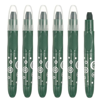 PATIKIL Watercolor Gel Crayon, 6Pcs Washable Twist Crayons for Coloring, Drawing, Painting, Dark Green (5.2x0.59) - color: Dark Green