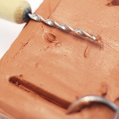 Mont Marte Premium Air Hardening Clay, Terracotta, 500g (1.1lb), No Baking Required - color: Terracotta, size: 500g - 1 Pack