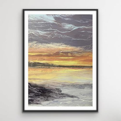 KAMENSKAYA Delaminating Alcohol Ink Set 'Sunset', 8 x 1 fl oz - color: Sunset
