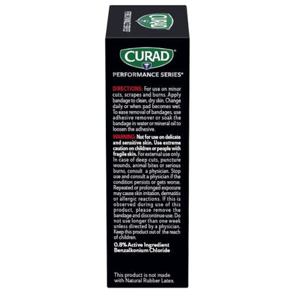 Curad Performance Series Fingertip and Knuckle Antibacterial Bandages, Extreme Hold Adhesive Technology, Fabric Bandages, 20 Count - size: 20 Count (Pack of 1)
