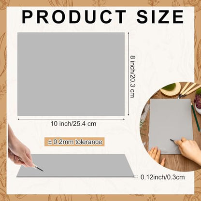 Yeaqee 2 Pcs 8 x 10 Inch Linoleum Blocks for Printmaking, Gray - color: Gray, size: 8 x 10 Inch