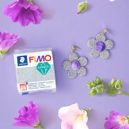 FIMO Soft Polymer Oven Bake Modelling Clay - 57g Blocks - Set of 6 - Botanical Colours