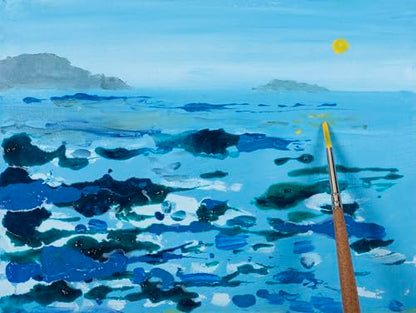 Winsor & Newton Winton Oil Color Paint Set, Seascape, 5 x 37ml Tubes - style: Seascape - 5 x 37ml