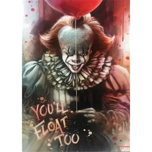 VeGuude Halloween Diamond Art Kits for Adults Home Wall Decor Gift 12x16 in - color: DP04293