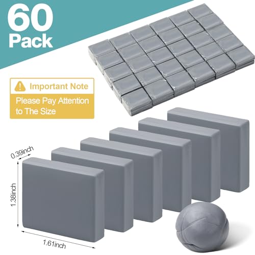Chivertion 60 Pack Kneaded Eraser Bulk Kneadable Erasers for Artists, Drawing, Art Gum, Charcoal Pencils, Sketching Supplies