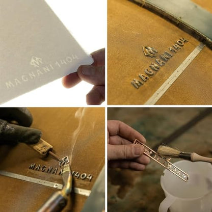 Magnani Watercolour Paper Pad, Fine Grain, 300 g/m, 100% Cotton, Round Screen Paper (18 x 26 cm) - size: 18 x 26 cm