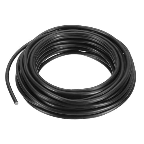 PATIKIL 4mm x 23ft Bonsai Training Wire,Floral Wire Stems Anodized Aluminum Tree Wire for Gardening Branch Fixing,Black - color: Black, size: 4 mm x 7 m
