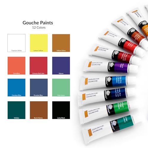 Royal & Langnickel Gouache Paint, 18-Piece - size: 1 Count (Pack of 1)