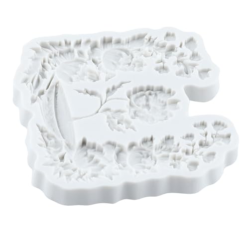 Flower Garland Polymer Clay Mold Flower Resin Silicone Molds - color: Style I