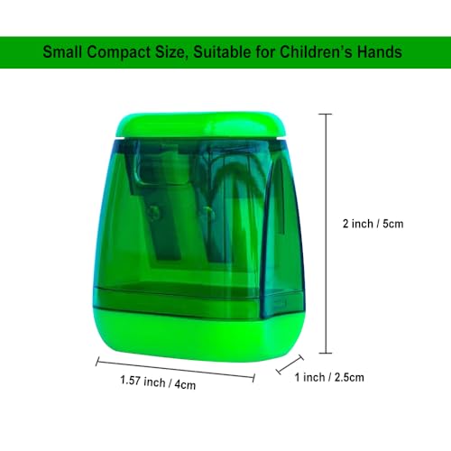 Colored Pencil Sharpener Bulk for Kids Manual Handheld Crayon Sharpeners - style: 24Pcs Sharpeners - D