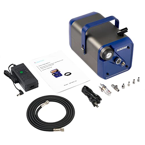 Extra Quiet Airbrush Air Compressor With Built-in Air Tank