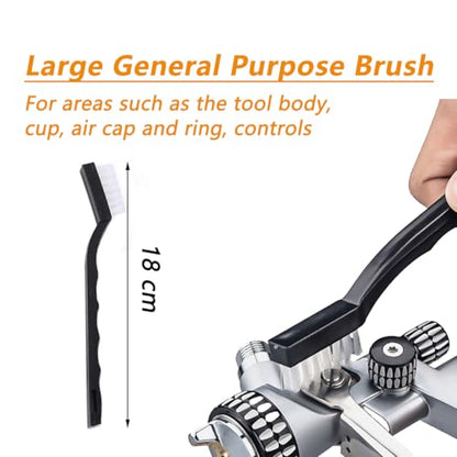 21 Pcs Multi-Purpose Spray Tool Cleaning Kit Airbrush Cleaning Kit