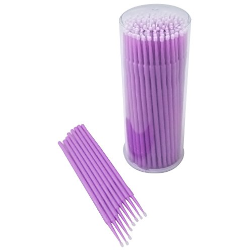 Touch Up Paint Brushes, 100 Pack, 1.5mm Brushes for Car Paint Touchup