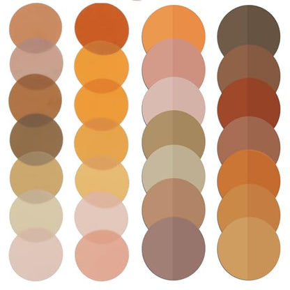 Mr. Pen- Round Transparent Sticky Notes, 1.1” Diameter, 14 Pads, 560 Sheets - color: Golden Harvest, size: 560 pcs