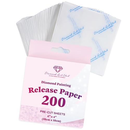 DIAMOND ART CLUB 200-Piece Diamond Painting Release Paper Pack