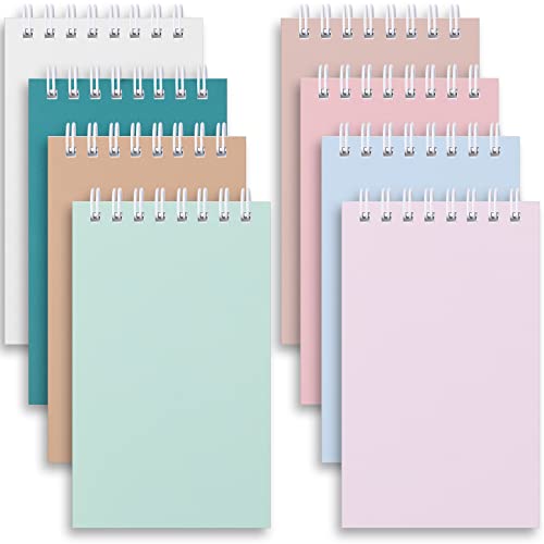 Ddaowanx Small Notebooks,Cute 3x5 Pocket Spiral Notepads With Lined Pages - color: Cute Colors