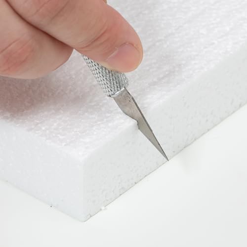 Crafare Large Craft Foam Block 14x7x4inch Foam Blocks Polystyrene Foam Brick for Household Arts School Projects Sculptures Floral Arrangements Modeling and Centerpieces (Pack of 3) - size: 14x7x4inch 1pcs (Pack of 3)