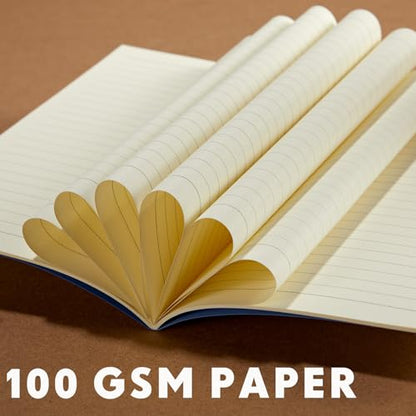 Mimorou 100 Pcs A5 Journals Notebooks Bulk,Black,Navy,Lined - color: Black, Navy, style: Lined