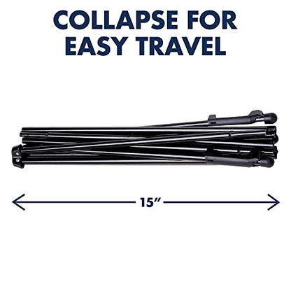 Quartet Easel Stand 63" High Adjustable Telescoping Tripod Display for Office School and Home, Lightweight, Black (29E) - size: 1 Count (Pack of 1)
