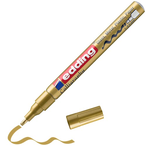 edding 753 CREATIVE - CALLIGRAPHY - G - color: 02: 1 Pen - Gold