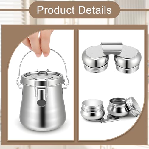 2 Pcs Stainless Steel Paint Brush Cleaner Set, Oil Paint Brush Washer