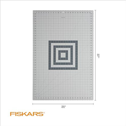 Fiskars 24" x 36" Self Healing Cutting Mat for Quilting & Sewing, 3-Pack - color: Gray, size: 24"L x 36"W Pack of 3