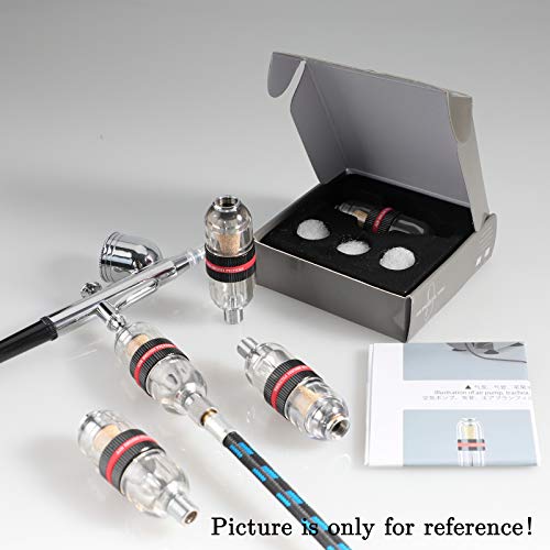 Airbrush In-Line Mini Air Filter, 1/8' Threads, Model SD-82-1